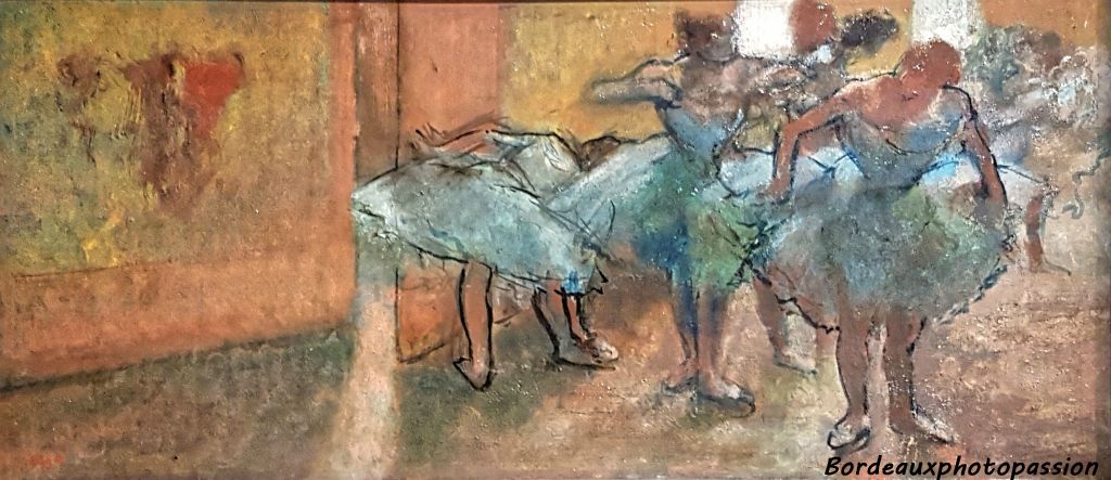 Danseuses au foyer (1889) Edgar Degas